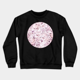 Berry Frosting Art Deco Pattern Crewneck Sweatshirt